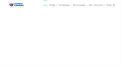 Desktop Screenshot of kappeler.ch